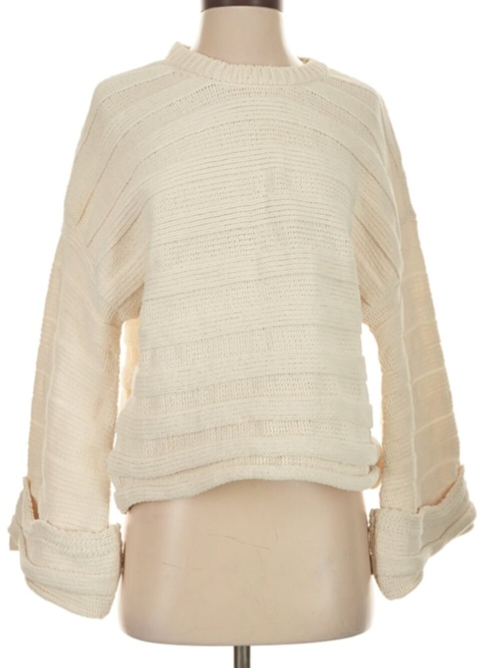 Show Me Your Mumu Oatmeal Pullover Sweater Size S